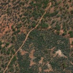 Satellite imagery of Buldania Rocks, AU