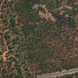 Satellite imagery of Buldania Rocks, AU