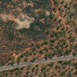 Satellite imagery of Buldania Rocks, AU