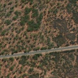 Satellite imagery of Buldania Rocks, AU