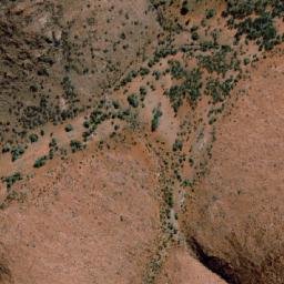 Satellite imagery of Mount St Mungo, AU