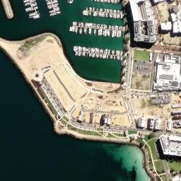 Satellite imagery of James Rocks, AU