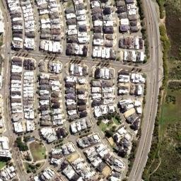 Satellite imagery of James Rocks, AU