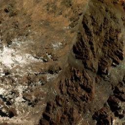 Satellite imagery of Cerro Ureta, AR