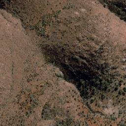 Satellite imagery of Mount Saint Mungo, AU