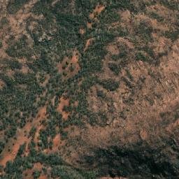 Satellite imagery of Mount Hiltaba, AU