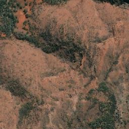 Satellite imagery of Mount Hiltaba, AU