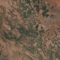 Satellite imagery of Mount Hiltaba, AU