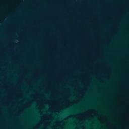 Satellite imagery of Seven Stones Rock, AU