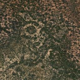 Satellite imagery of Bronzite Ridge, AU