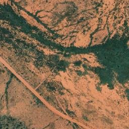 Satellite imagery of Brady Mine, AU