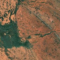 Satellite imagery of Brady Mine, AU