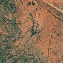 Satellite imagery of Brady Mine, AU