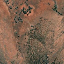 Satellite imagery of Mount Pyramid, AU