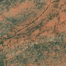 Satellite imagery of Brady Mine, AU