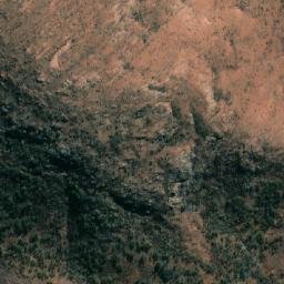 Satellite imagery of Mount Pyramid, AU