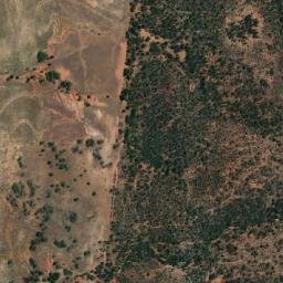 Satellite imagery of Mount Benjamin, AU