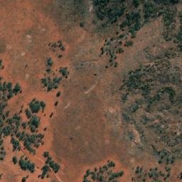 Satellite imagery of Mount Pyramid, AU