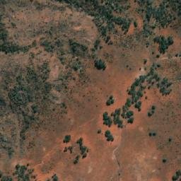 Satellite imagery of Mount Pyramid, AU