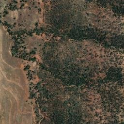 Satellite imagery of Mount Benjamin, AU