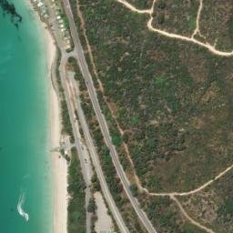 Satellite imagery of Mount Brown, AU