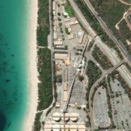 Satellite imagery of Mount Brown, AU