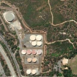 Satellite imagery of Mount Brown, AU