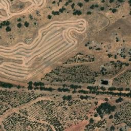 Satellite imagery of Quajabin Peak, AU