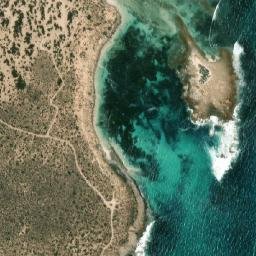 Satellite imagery of Point James, AU