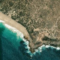 Satellite imagery of Point James, AU