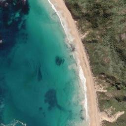Satellite imagery of Mount Klein, AU