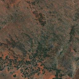 Satellite imagery of Mount Friday, AU