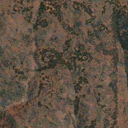 Satellite imagery of Mount Friday, AU