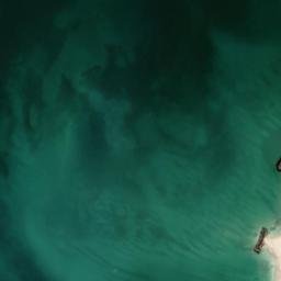 Satellite imagery of James Point, AU