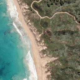 Satellite imagery of Mount Stewart, AU
