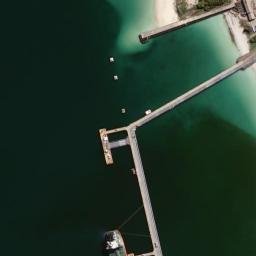 Satellite imagery of James Point, AU