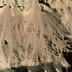 Satellite imagery of Cordón del Cerro Plomo, AR