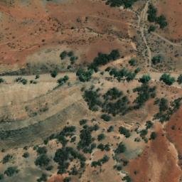 Satellite imagery of Yeleada Hill, AU