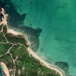 Satellite imagery of Cape Peron, AU