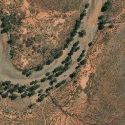 Satellite imagery of Boolcunda Manganese Mine, AU