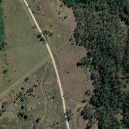 Satellite imagery of Peach Tree Mountain, AU