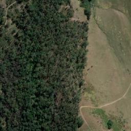 Satellite imagery of Peach Tree Mountain, AU