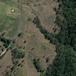 Satellite imagery of Peach Tree Mountain, AU