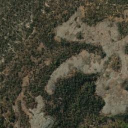 Satellite imagery of Camel Peaks, AU