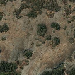 Satellite imagery of Camel Peaks, AU