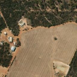 Satellite imagery of Camel Rocks, AU