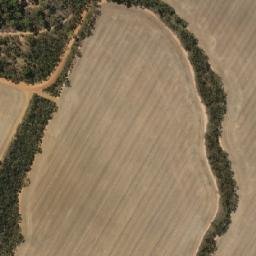 Satellite imagery of Camel Rocks, AU