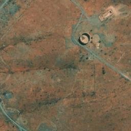 Satellite imagery of Radium Hill Mine, AU
