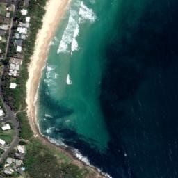 Satellite imagery of Charlotte Head, AU