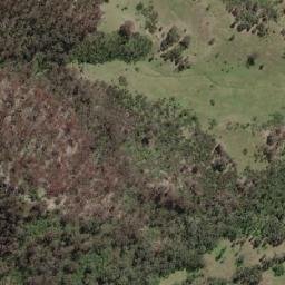 Satellite imagery of Betealween Mountain, AU